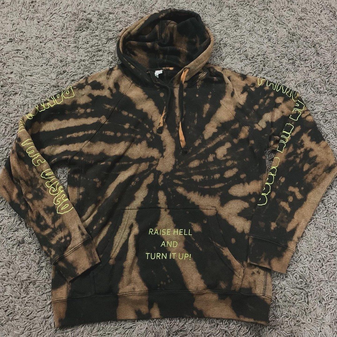 Panic at the deals disco tie dye hoodie