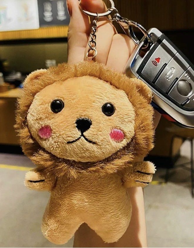 Lion new arrivals keychain plush