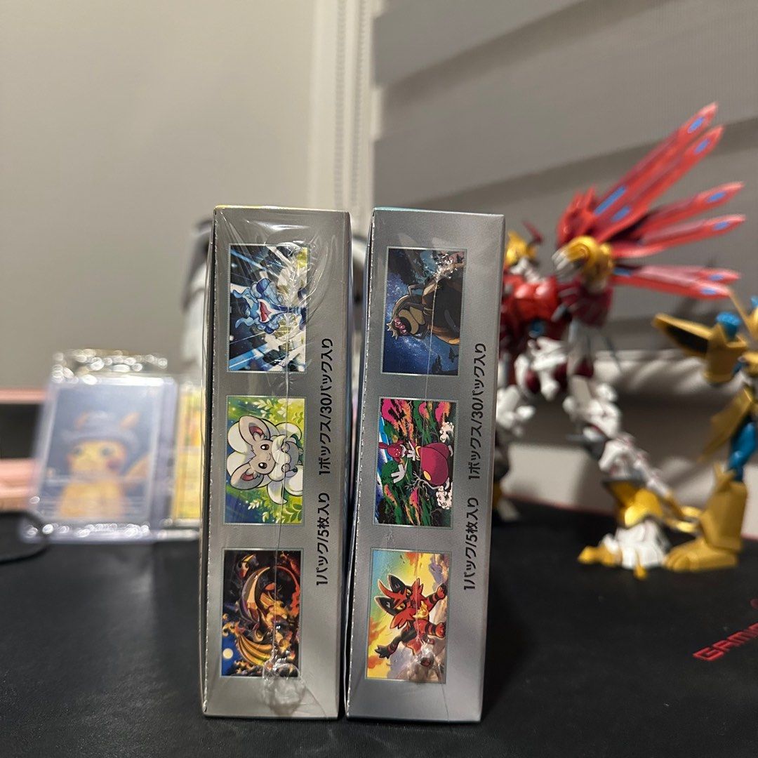 Pokemon Card Cyber Judge & Wild Force Japanese with original sealbox ...