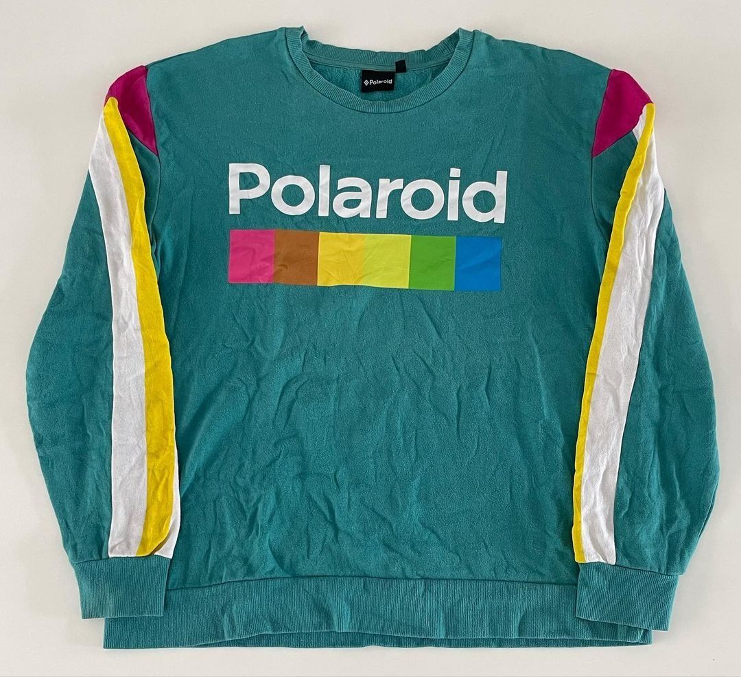 Mens polaroid sweatshirt outlet