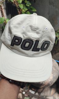 polosport vintage authentic nylon cap made in Taiwan  reflectorize strap
