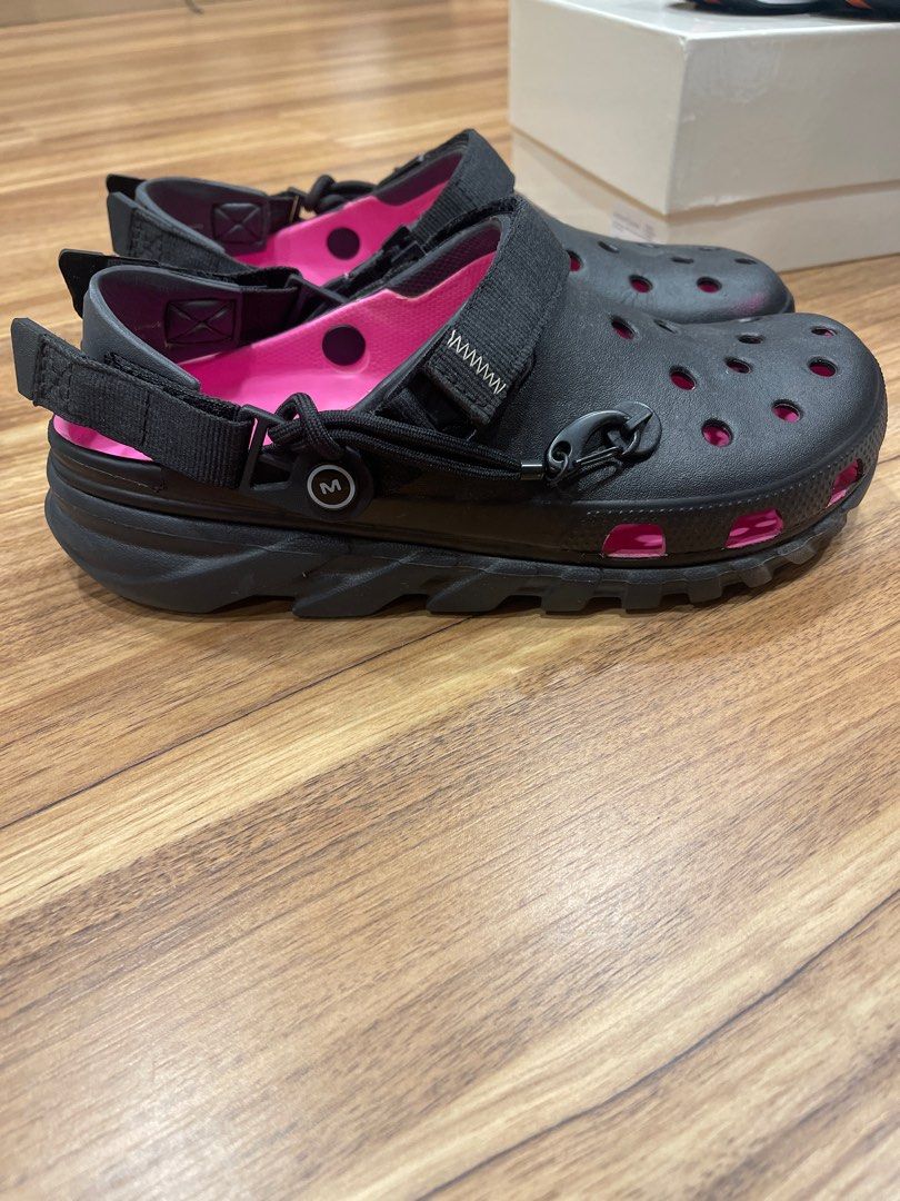Black post malone hotsell crocs