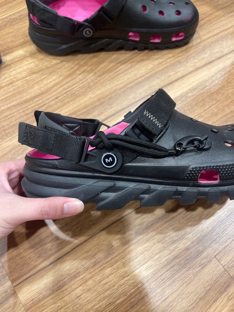 Post Malone black Crocs Men s Fashion Footwear Flipflops and