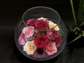 preserved roses flower bouquet