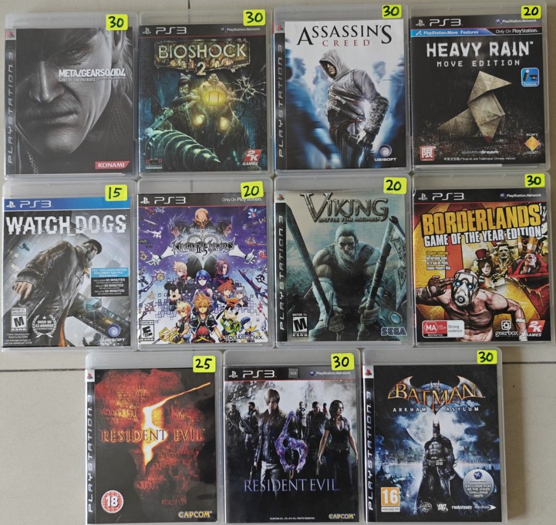 Ps3 games hot sale value