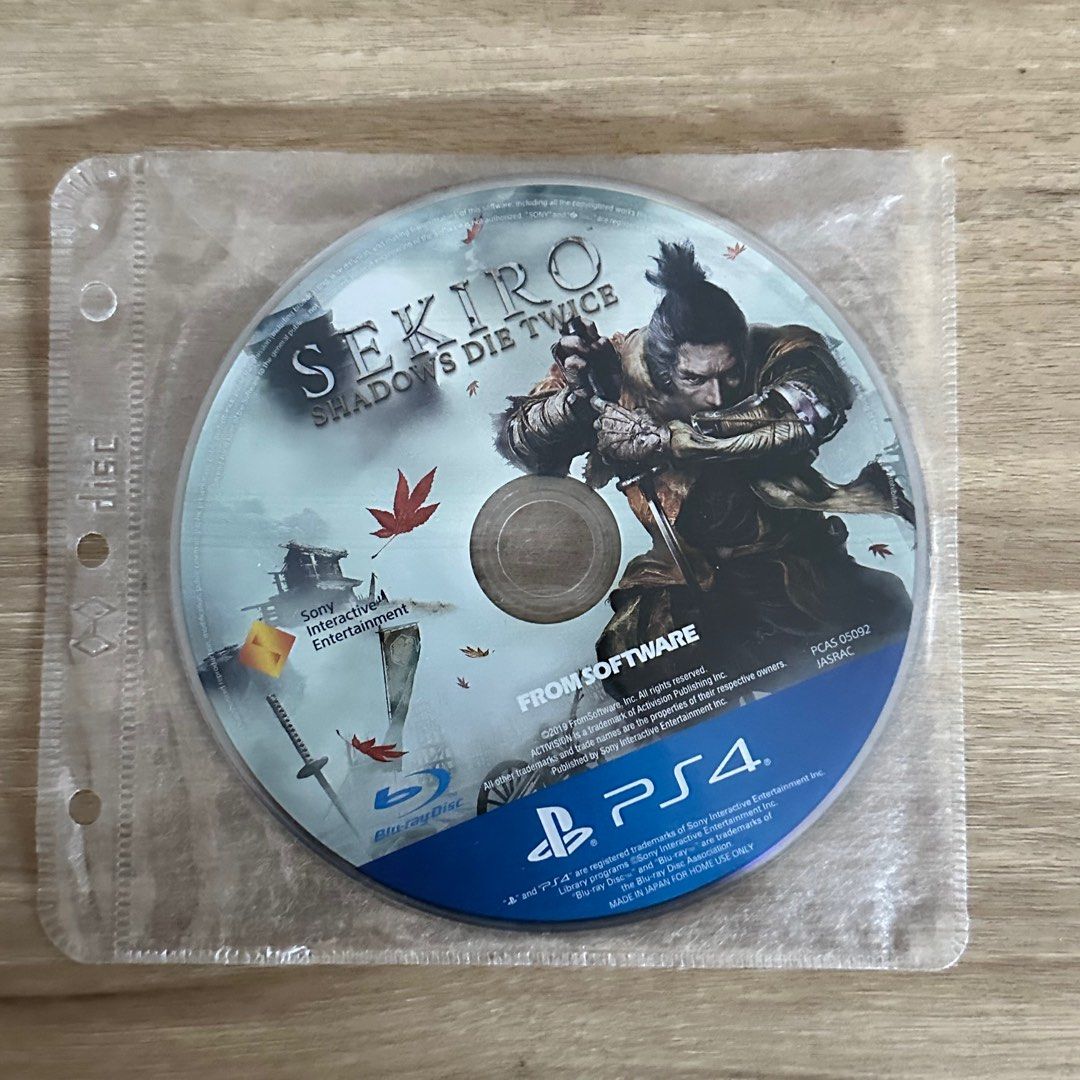 Sekiro Shadow Die Twice [PS4 Games] [PS5 Games], Video Gaming, Video Games,  PlayStation on Carousell