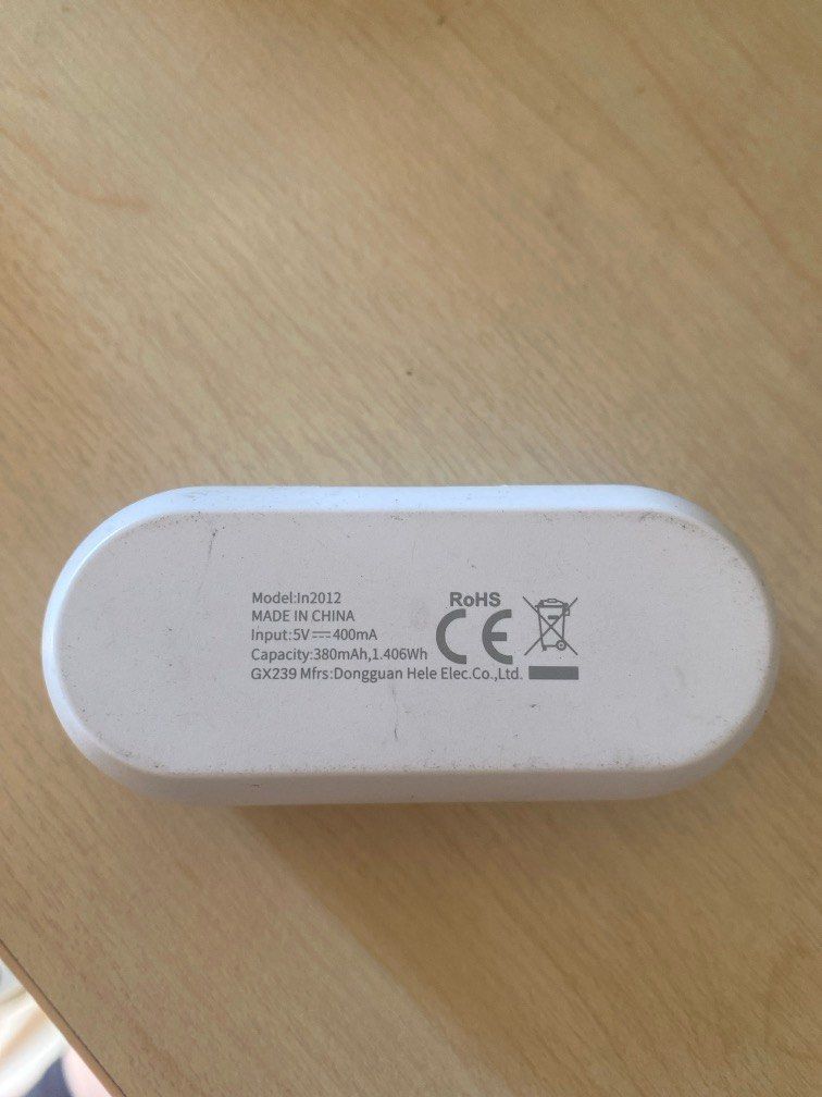 QCY QS1 5.0 wireless earbuds MISSING THE RIGHT SIDE JUST HAVE LEFT SIDE