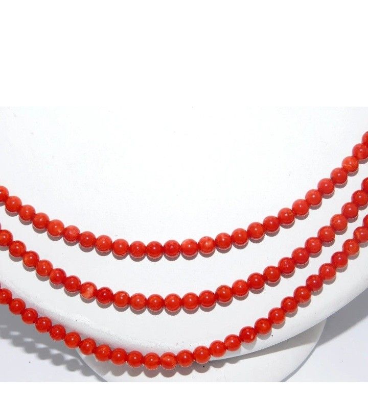 Red Coral And Onyx Necklace Women s Fashion Jewelry Organisers