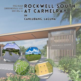 Residential lot Nuvali For Sale Rockwell South 2 Adjacent Lots near Sta. Rosa Biñan