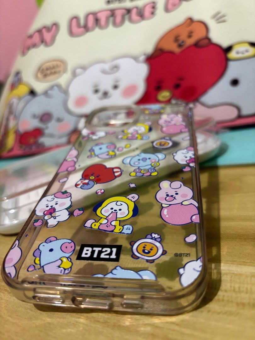 SALE! iPhone 14 Elago BT21 Case (Category: Cases & Sleeves) located in Pateros City. Submitted by krazekulture (Listing ID 1284713708, Image 3). Description: ✔️Selling Elago BT21 Hybrid Case worth 1,300 php but selling it for 550 php only RFS - Decluttering Let me know if you're interested :).