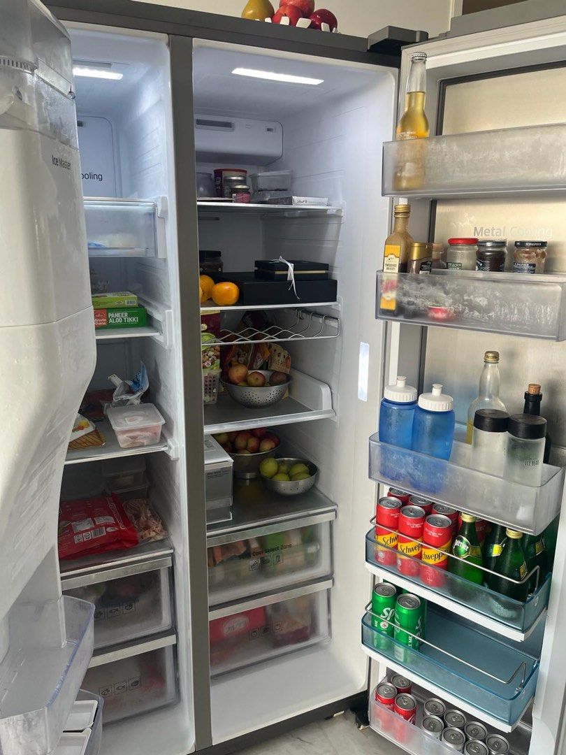 Double door fridge full size hot sale