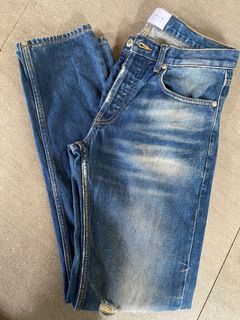 SANDRO Droit Distressed Jeans