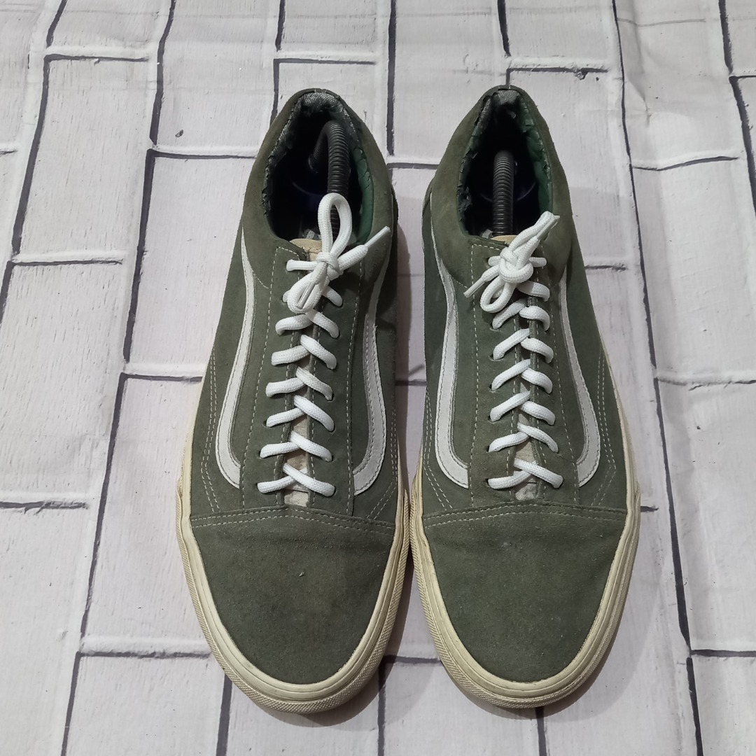 Sepatu Vans Old Skool Vintage Green size 43 Fesyen Pria Sepatu