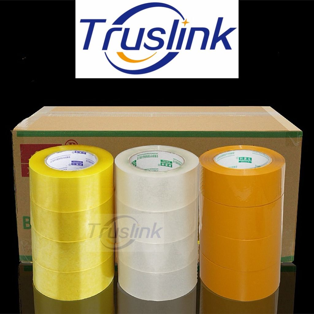 SG Seller】Truslink (6 Rolls Bundle) OPP Tape 50mmx160m - Transparent Beige  Adhesive Tape Clear Tape, Sticky Tape, packaging carton, Clear OPP Tape,  Masking TapeTransparent Tape Packing Tape For Carton Box Sealing, Hobbies