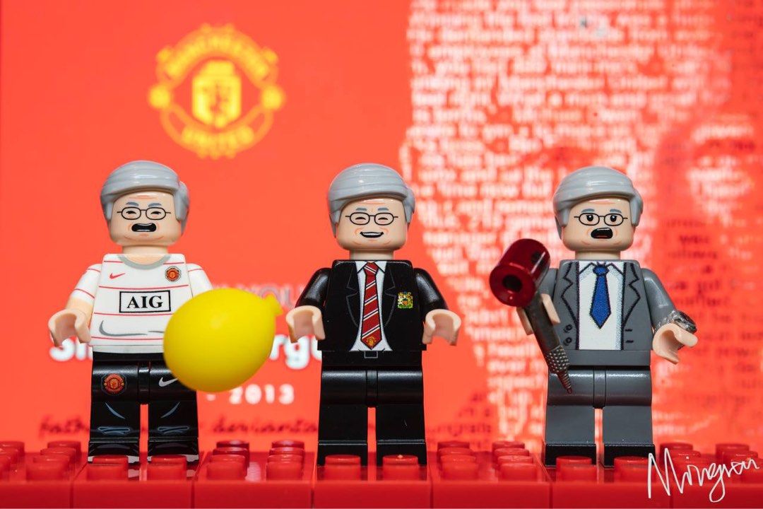 Manchester united lego minifigure store