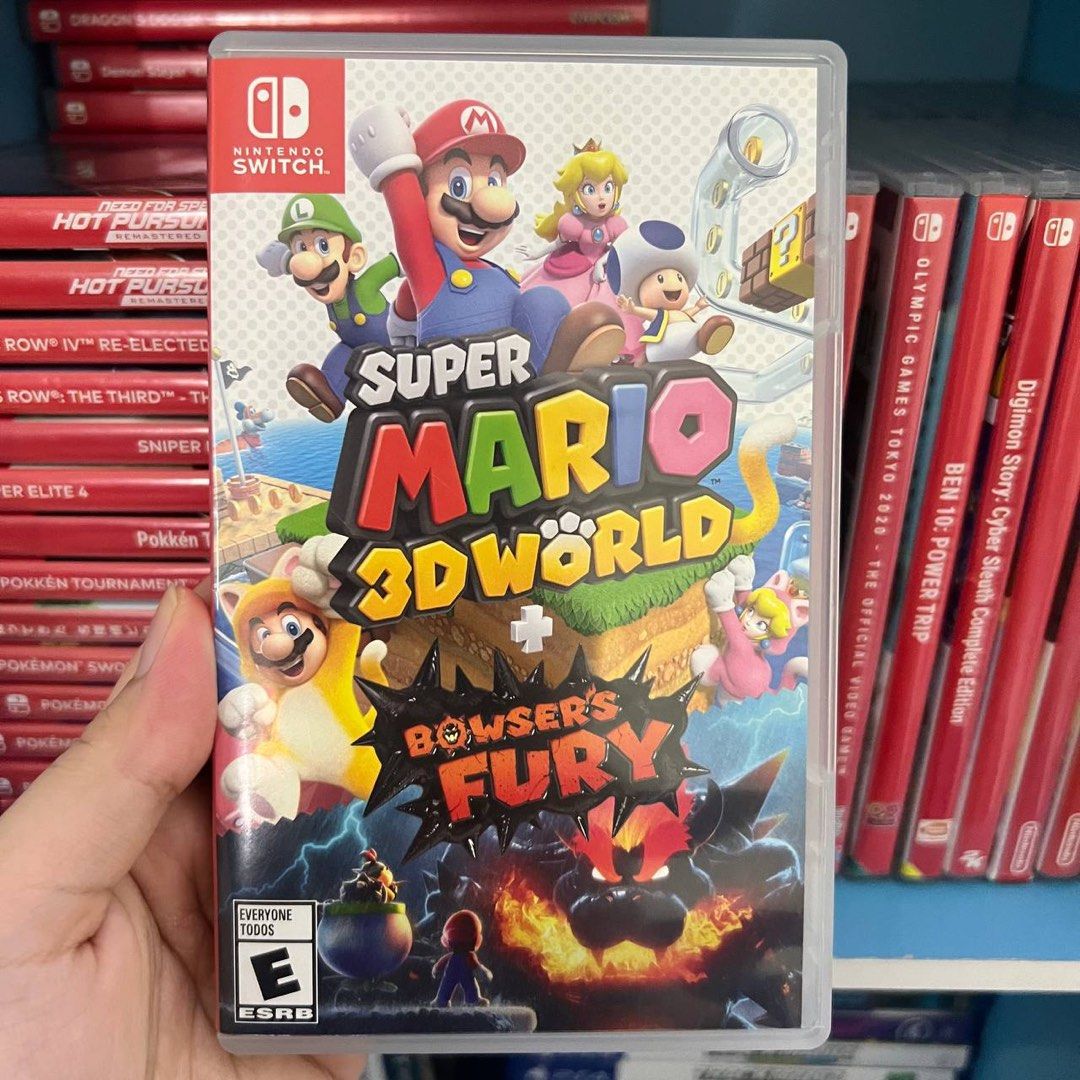 Super Mario 3d world+Browser Fury Used Nintendo Switch Games, Video Gaming,  Video Games, Nintendo on Carousell