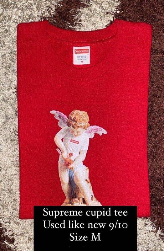 Supreme Angel T shirt, Luxury, Apparel on Carousell