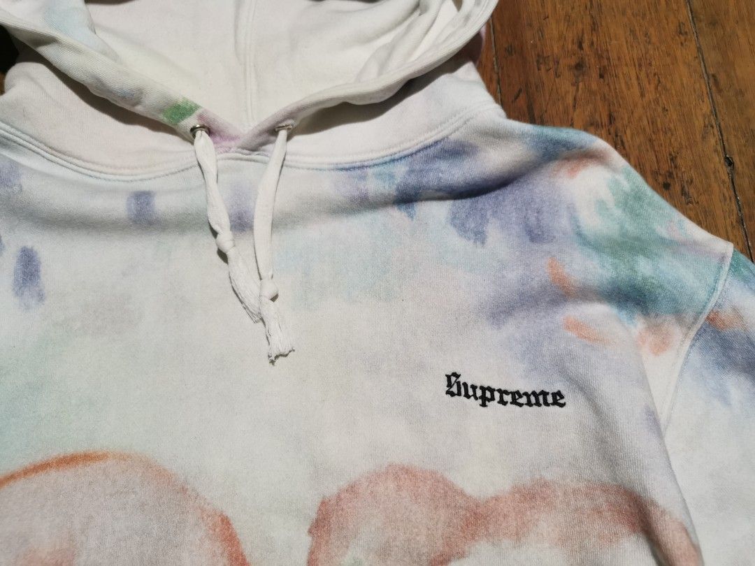 Supreme landscape hoodie fake cheap