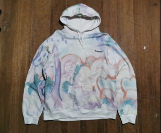 Supreme cheap watercolor hoodie