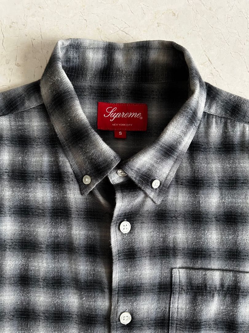 Supreme new york checkered shirt clearance