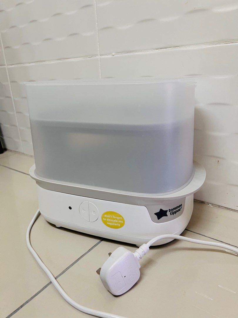 Descale electric steam best sale steriliser