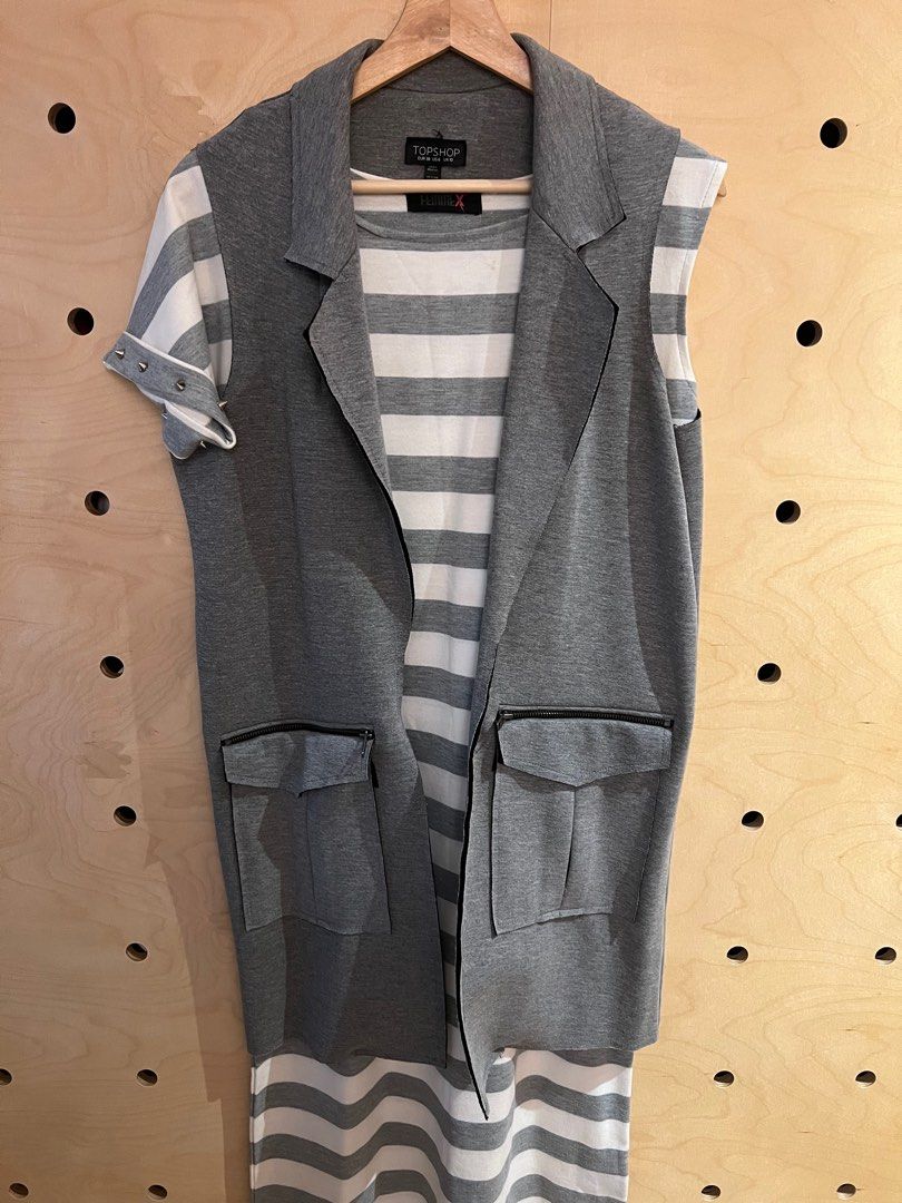 Vest dress topshop outlet
