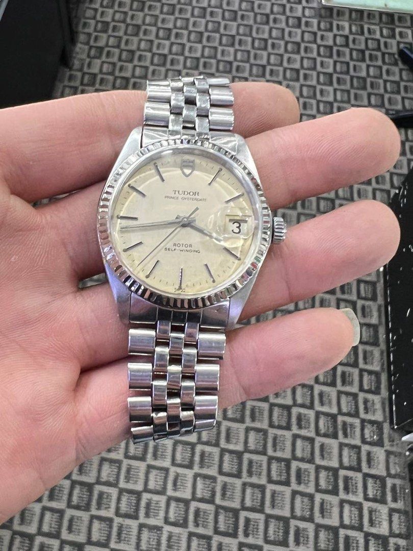 TUDOR PRINCE OYSTERDATE SWISS MADE AUTOMATIC 90734 B Men s