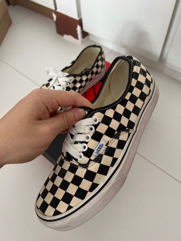 Checkered sneakers sale