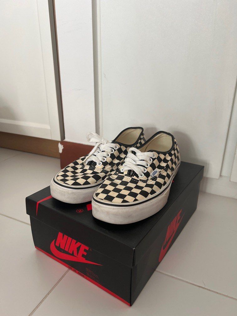 Cheap vans outlet checkered