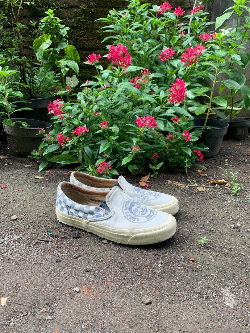 Vans vault x john van hamersveld og classic slip on lx online