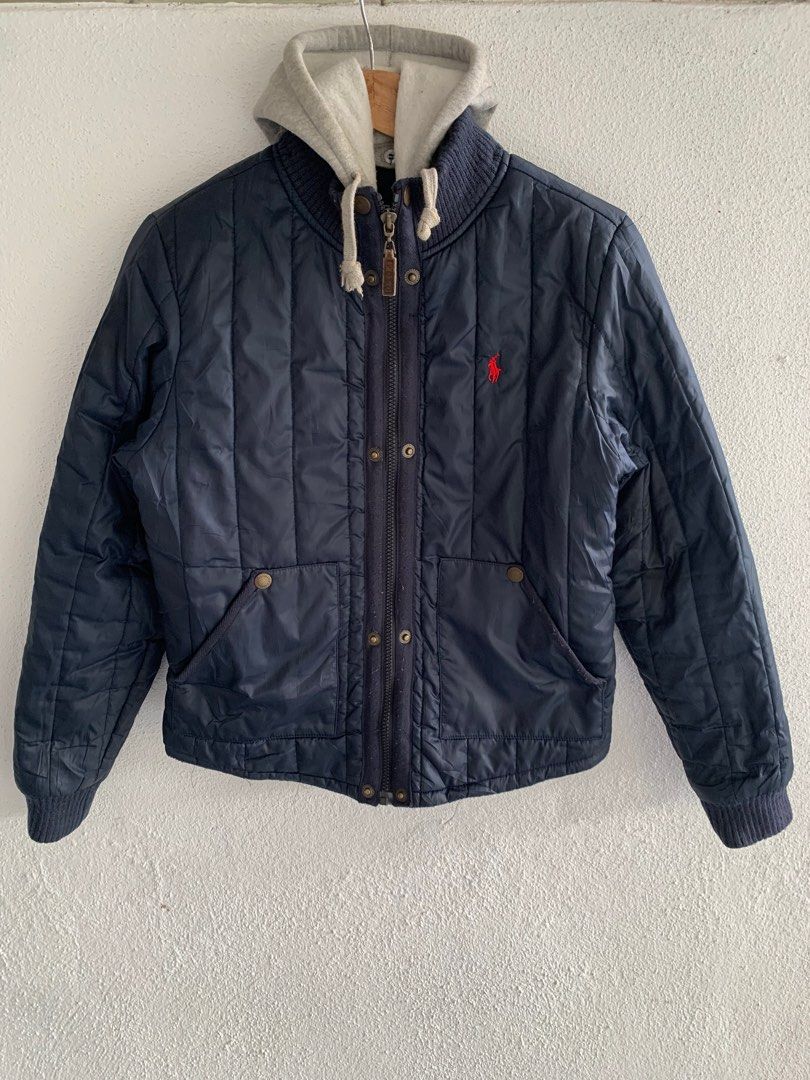 Polo puffer top hoodie