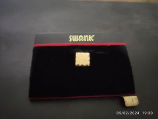 Vintage Swank Tie Tack/Pin Gold Tone