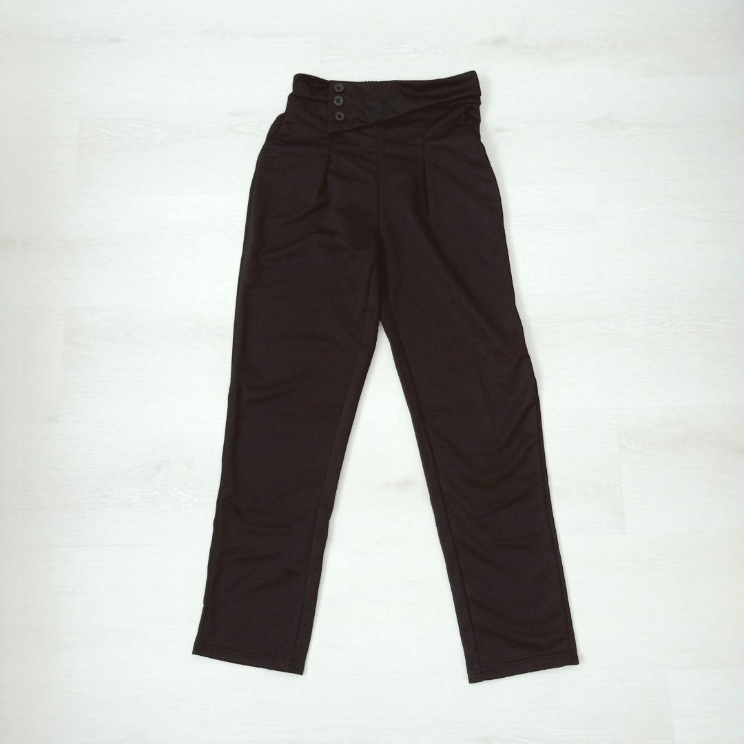 Cheap womens shop black work pants