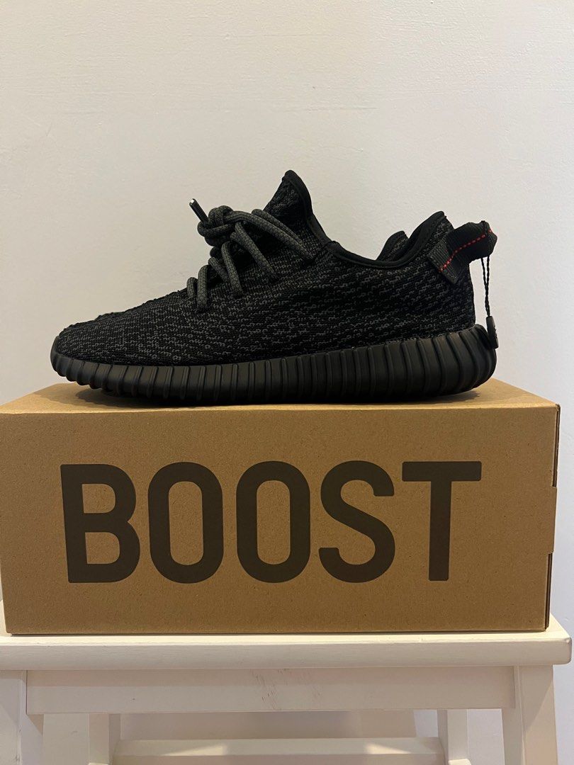 WTS BNDS Adidas Yeezy 350 v1 Pirate Black US8.5 Men s Fashion