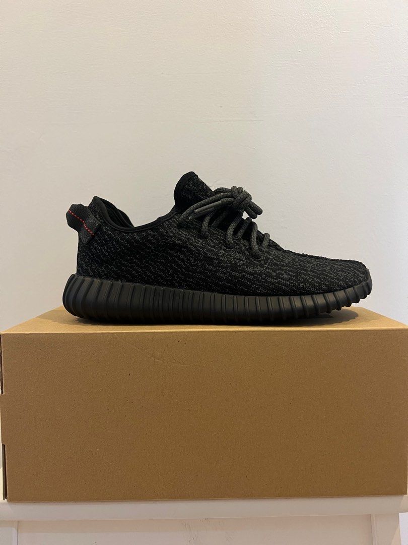 WTS BNDS Adidas Yeezy 350 v1 Pirate Black US8.5 Men s Fashion