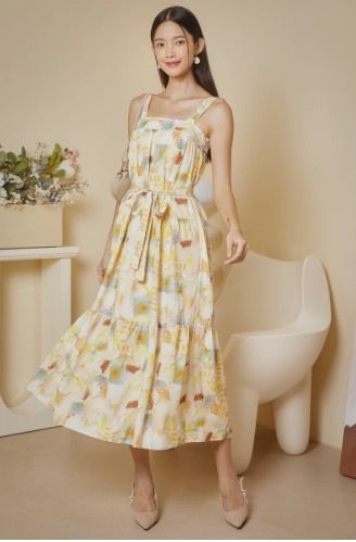 box cut dress Maxi Sleeve Box Dress  Gryning