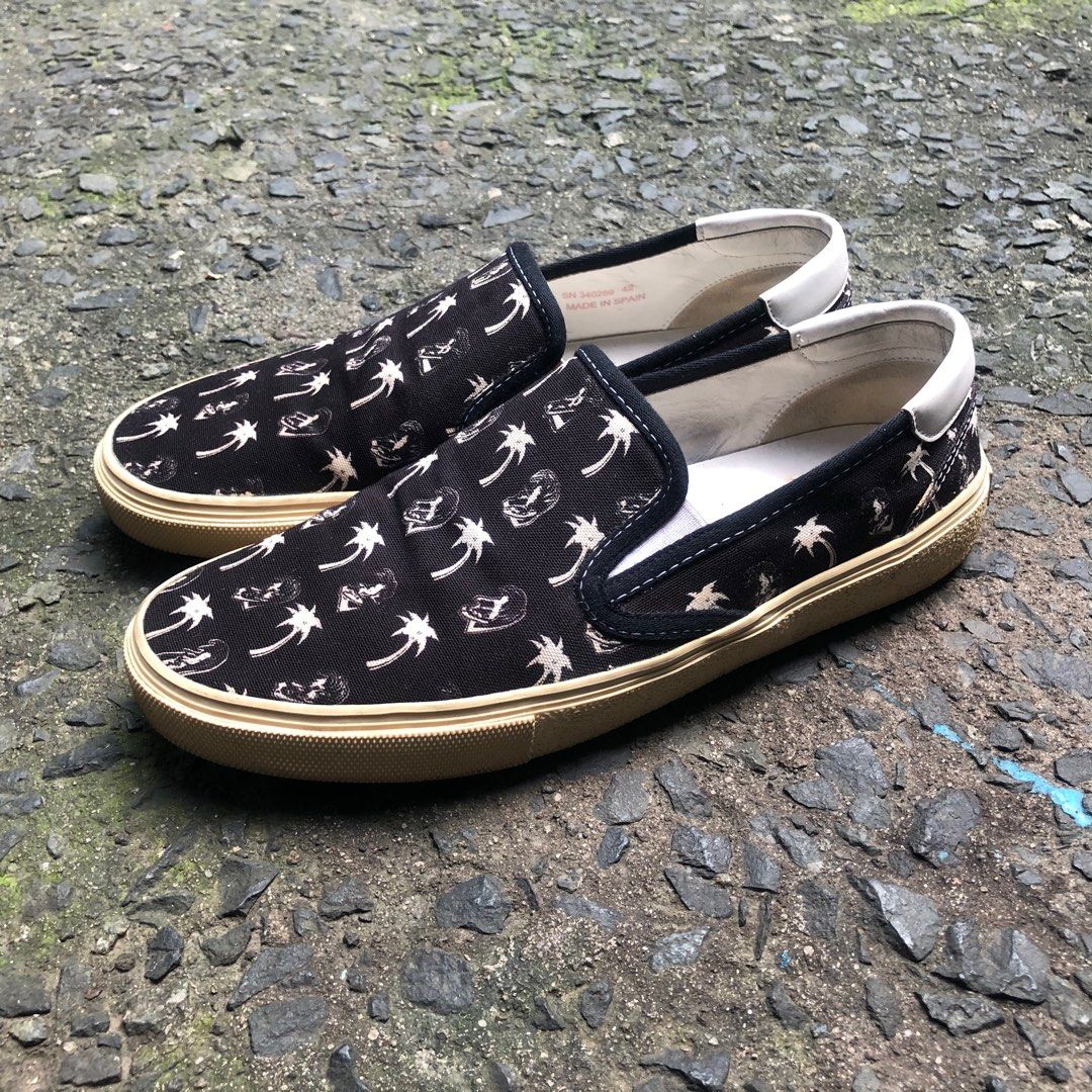 Ysl slip on sneakers on sale