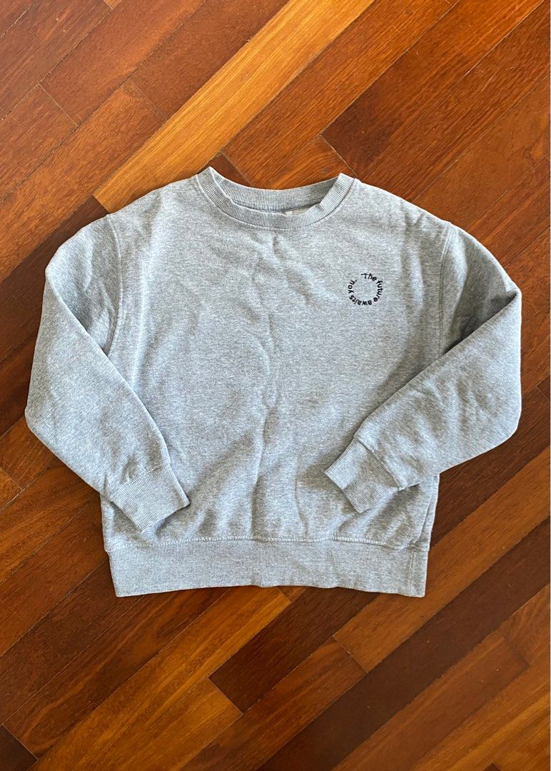 Champion sweater grey 2025 crew neck zara
