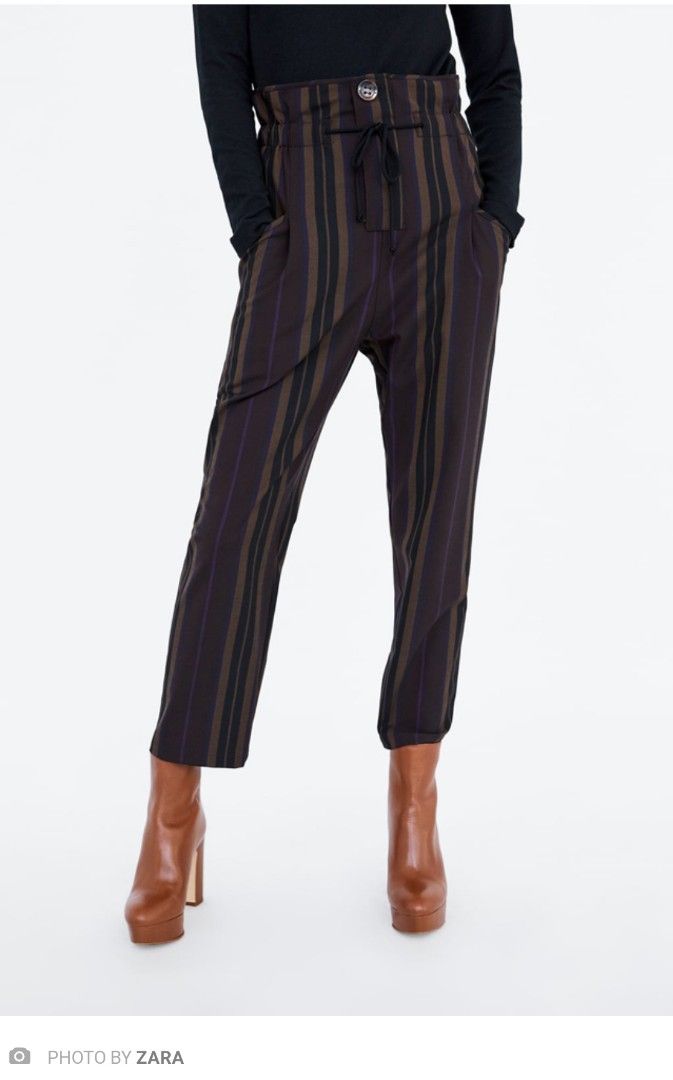 Zara trousers (Category: Other Bottoms) located in Bayombong. Submitted by nica7 (Listing ID 1284666633, Image 1). Description: s-m stretchable.