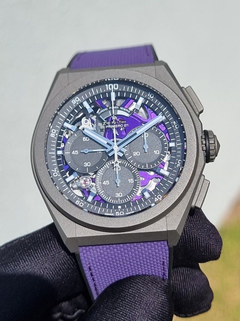 Zenith Defy Purple ZENITH DEFY EL PRIMERO ULTRAVIOLET ULTRA VIOLET
