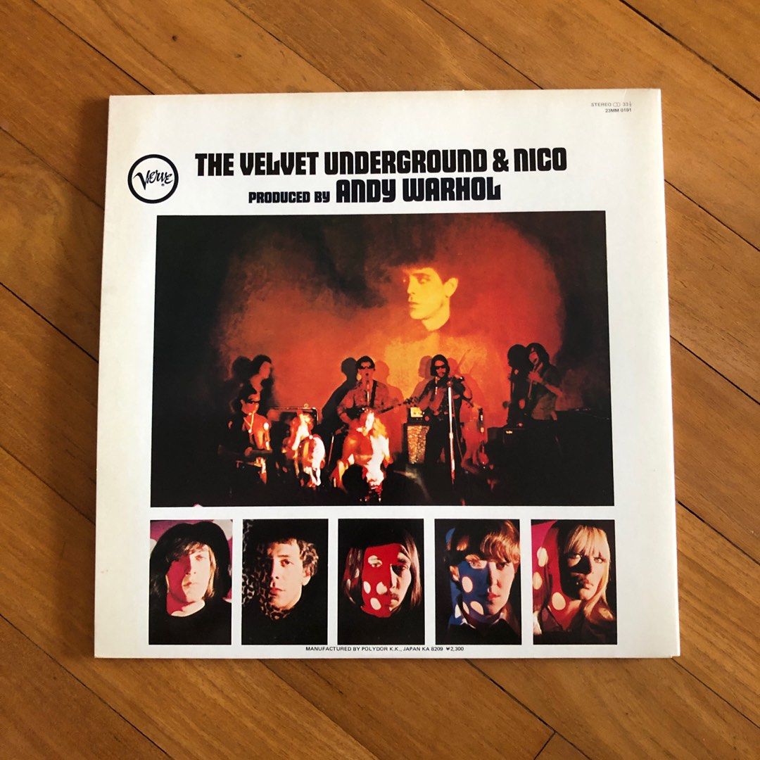 14270 The Velvet Underground & Nico (Japan 1982 Reissue) 23MM-0191/LP/Psychedelic  Rock, Hobbies & Toys, Music & Media, Vinyls on Carousell