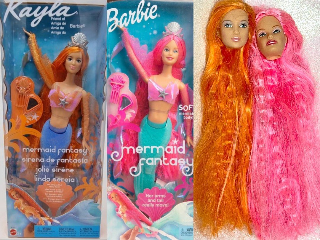 Mermaid fantasy barbie 2002 best sale