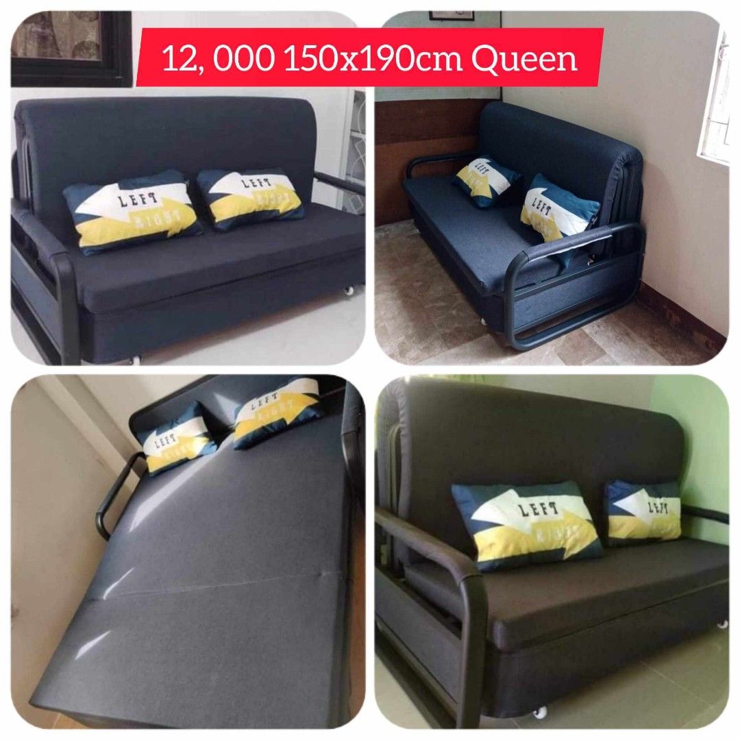 ‼️3in1 Sofa Bed With Storage‼️ (Category: Sofas) located in Caloocan City. Submitted by myleene3033133 (Listing ID 1285052766, Image 2). Description: ‼️3in1 Sofa Bed With Storage‼️ ✅ 100x190 ✅ 120x190 150x190 ✅ 180x190 👉High Quality 👉500kgs weight capacity 👉Frame metal and wood 👉Foam mattress are included 👉FREE PILLOWS 👉FREE ASSEMBLE FREE DELIVERY WITHIN METRO MANILA CASH ON DELIVERY.