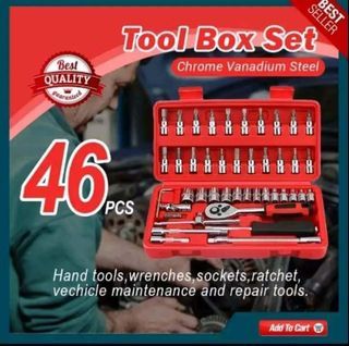 46pcs Tool Box Set
