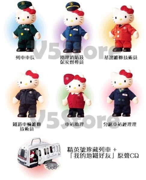 MTR 地鐵 香港 地下鉄 hello kitty 列車 コレクション