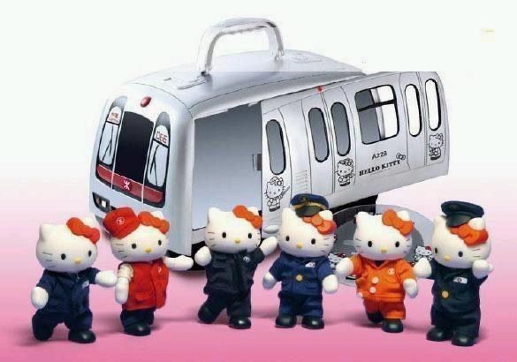 MTR 地鐵 香港 地下鉄 hello kitty 列車 - メルカリ