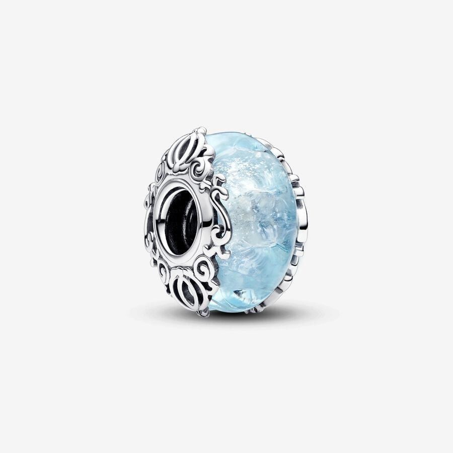 Plentiful hearts shop murano glass charm