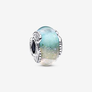💎 SALE! PANDORA MOMENTS MULTICOLOUR MURANO GLASS & CURVED FEATHER CHARM