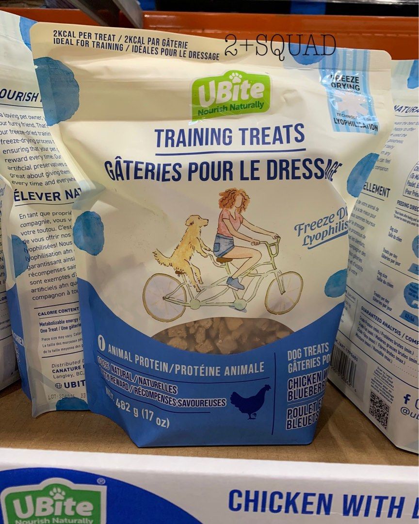 Ubite dog treats top