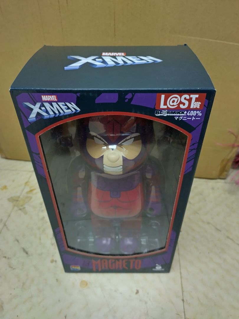 HappyくじX-Men BE@RBRICKベアブリック LAST賞マグニートー